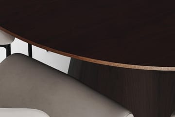 Siena Matgrupp runt 150 cm Rökt Ek med 6 Elsie Matstolar - Rökt ek - Products - Möbler - Bord & matgrupp - Matgrupp