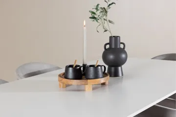 Silar Matgrupp 180 cm Rektangulär med 6 Evelina stolar - Vit/Grå - Products - Möbler - Bord & matgrupp - Matgrupp