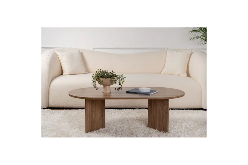 Soffbord Hasina Valnöt - Valnöt - Products - Möbler - Bord & matgrupp - Soffbord