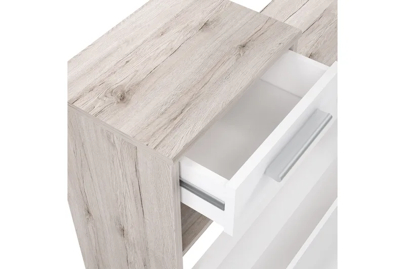 Breslau Hallmöbelset 98x180 cm - Beige/Brun/Vit - Products - Möbler - Hallmöbler - Möbelset för hall & entre