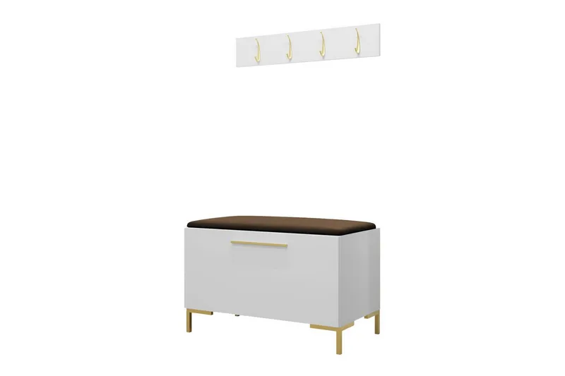 Dunvegan Hallmöbelset 84x44 cm, Vit