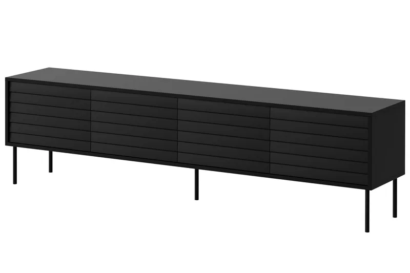 Belonger Tv-bänk 200 cm, Svart