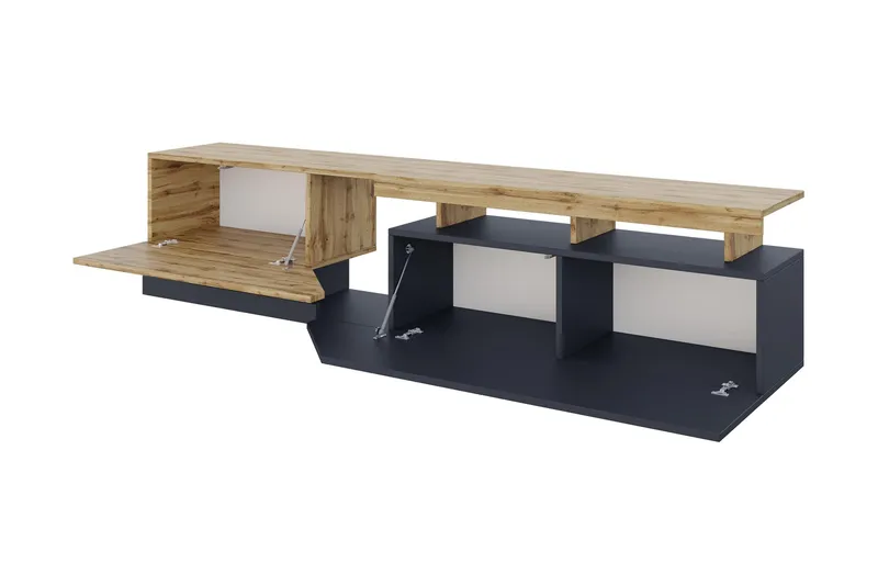 Ceelias Tv-bänk 200 cm - Vit - Products - Möbler - TV- & Mediamöbler - TV bänk & mediabänk