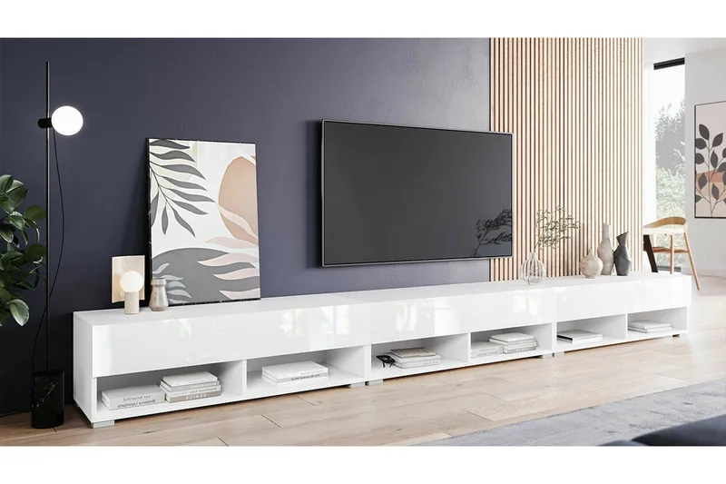 Galbally Tv-skåp 300 cm White - Products - Möbler - TV- & Mediamöbler - TV-skåp
