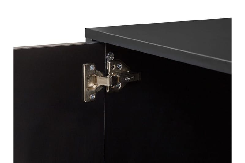 Indio TV-bänk 166x40 cm - Svart - Products - Möbler - TV- & Mediamöbler - TV bänk & mediabänk