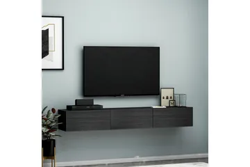 Interlaken Tv-bänk 180 cm - Svart - Products - Möbler - TV- & Mediamöbler - TV bänk & mediabänk