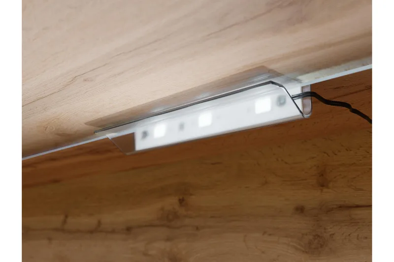 Kanak Tv-bänk 180 cm - Vit/Grå - Products - Möbler - TV- & Mediamöbler - TV bänk & mediabänk