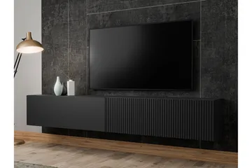 Kangana Tv-bänk 200 cm - Svart - Products - Möbler - TV- & Mediamöbler - TV bänk & mediabänk