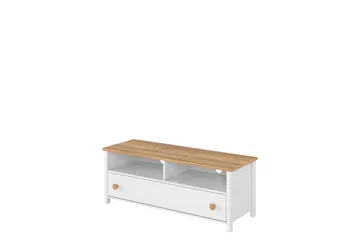 Storys Tv-bänk 120x42 cm - Vit - Products - Möbler - TV- & Mediamöbler - TV bänk & mediabänk