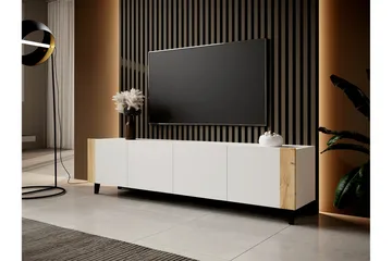 Strontian Tv-skåp 201 cm Scandinavian Choice White - Products - Möbler - TV- & Mediamöbler - TV-skåp