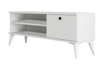 Tv-bänk & mediabänk Reyne Tv-bänk 120 cm Vit - Products - Möbler - TV- & Mediamöbler - TV bänk & mediabänk