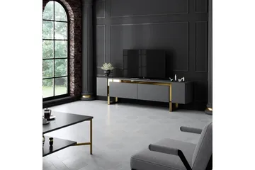 TV-bänk Sozi Antracit / Rany - Antracit / Rany - Products - Möbler - TV- & Mediamöbler - TV bänk & mediabänk