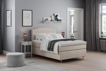 Belda Kontinentalsäng 140x200Fast - Beige - Products - Möbler - Säng - Kontinentalsäng