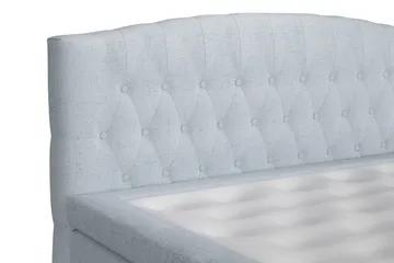 Belda Kontinentalsäng 140x200Fast - Ljusblå - Products - Möbler - Säng - Kontinentalsäng