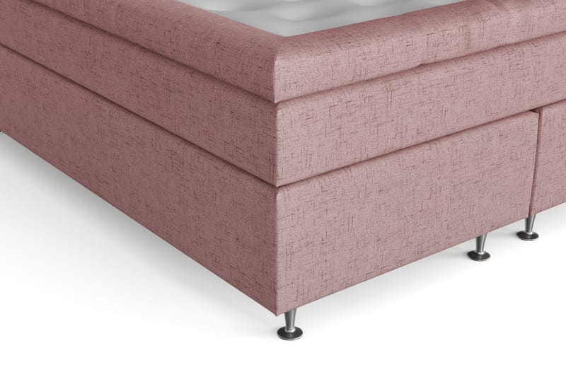 Belda Sängpaket 160x200 Fast/Medium - Rosa - Products - Möbler - Säng - Kontinentalsäng