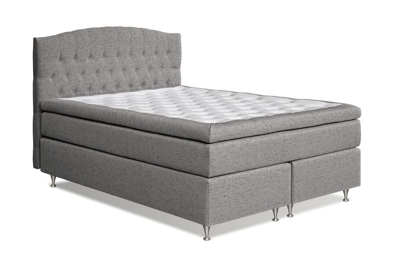 Belda Sängpaket 160x200 Medium - Grå - Products - Möbler - Säng - Kontinentalsäng