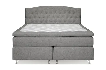 Belda Sängpaket 180x200 Fast/Medium - Grå - Products - Möbler - Säng - Kontinentalsäng