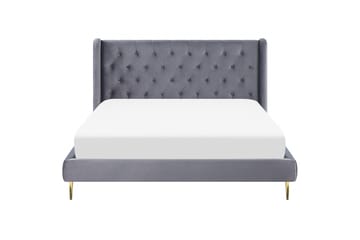 Bernie Sängram 180x200 cm - Grå/Guld - Products - Möbler - Säng - Sängram & sängstomme