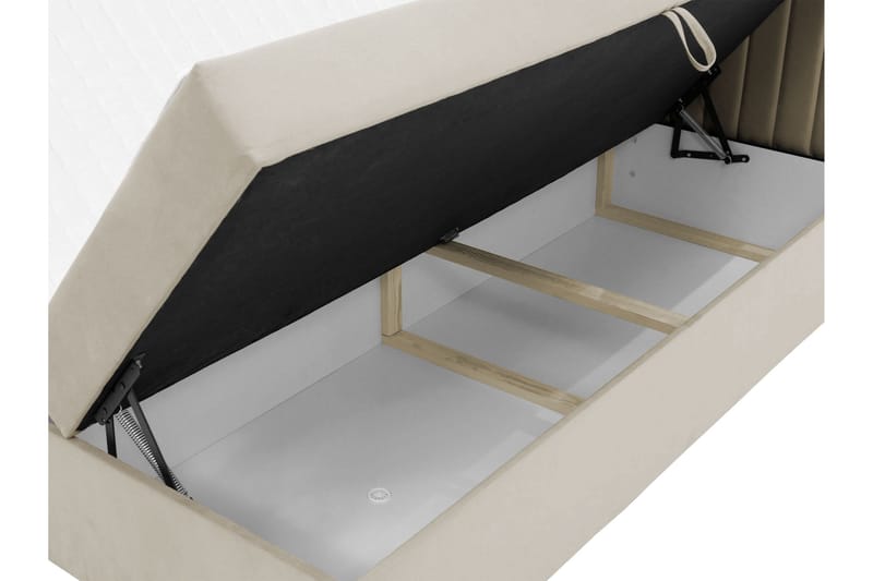 Calrosor Sängpaket Kontinentalsäng med Förvaring 140x200 cm - Grön - Products - Möbler - Säng - Komplett sängpaket