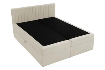 Calrosor Sängpaket Kontinentalsäng med Förvaring 160x200 cm - Svart - Products - Möbler - Säng - Komplett sängpaket