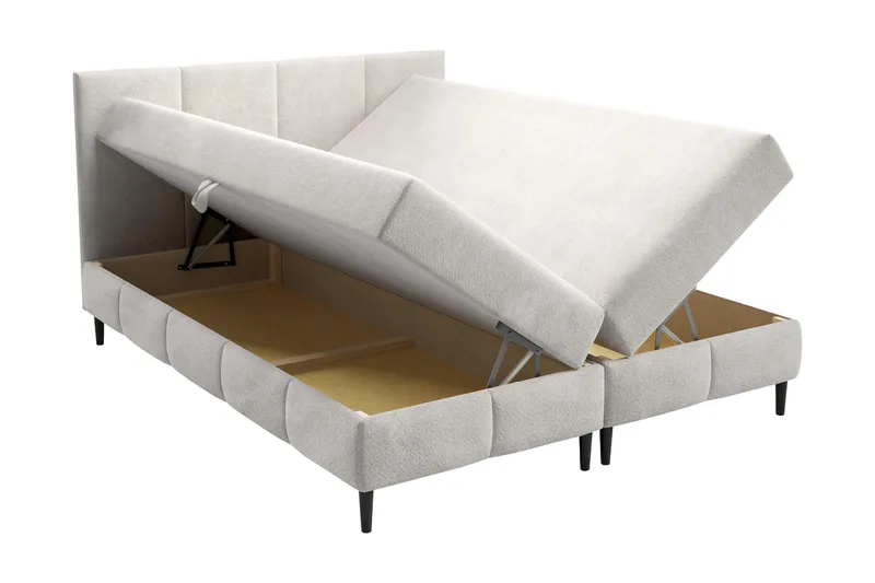 Celestine Förvaringssäng 140x200 cm - Vit - Products - Möbler - Säng - Komplett sängpaket