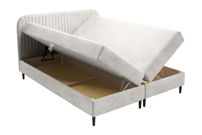 Celestine Förvaringssäng 180x200 cm - Svart/Vit - Products - Möbler - Säng - Komplett sängpaket