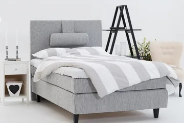 Charleston Kontinentalsäng 120 - Ljusgrå - Products - Möbler - Säng - Enkelsäng