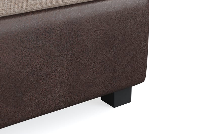 Cuba Sängpaket 160x200 med Två Bruna Kuddar - (+Fler val) Beige/Brun - Products - Möbler - Säng - Kontinentalsäng