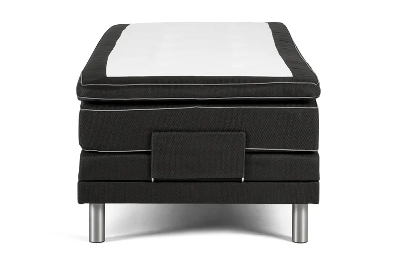 Detroit Ställbar Säng 90x200 cm Höj och sänkbar, Svart