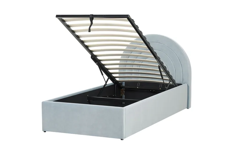 Diantha Sängram 90x200 cm - Blå - Products - Möbler - Säng - Säng med förvaring