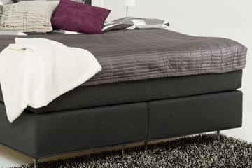 Dolly Kontinentalsäng 160x200 cm - Mörkgrå - Products - Möbler - Säng - Kontinentalsäng