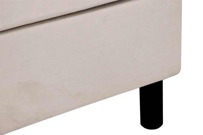 Dream Komplett Sängpaket 180x200 cm Assymetriska knappar - Beige - Products - Möbler - Säng - Kontinentalsäng
