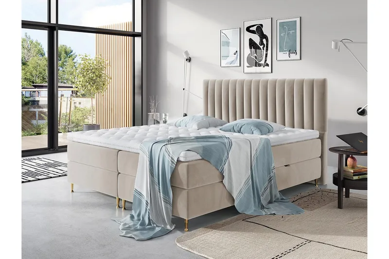 Elegantina Kontinentalsäng 140x200 cm - Products - Möbler - Säng - Säng med förvaring