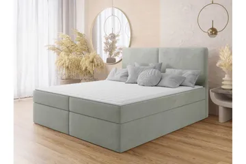 Garris Sängpaket Kontinentalsäng 140x200 cm - Ljusgrå - Products - Möbler - Säng - Komplett sängpaket