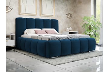 Gioia Förvaringssäng 160x200 cm - Blå - Products - Möbler - Säng - Säng med förvaring