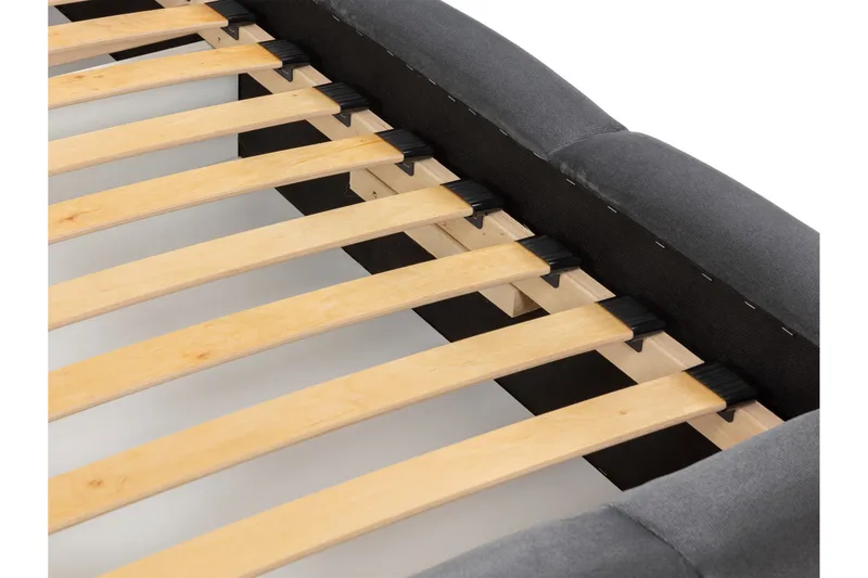 Gioia Förvaringssäng 160x200 cm - Svart - Products - Möbler - Säng - Säng med förvaring