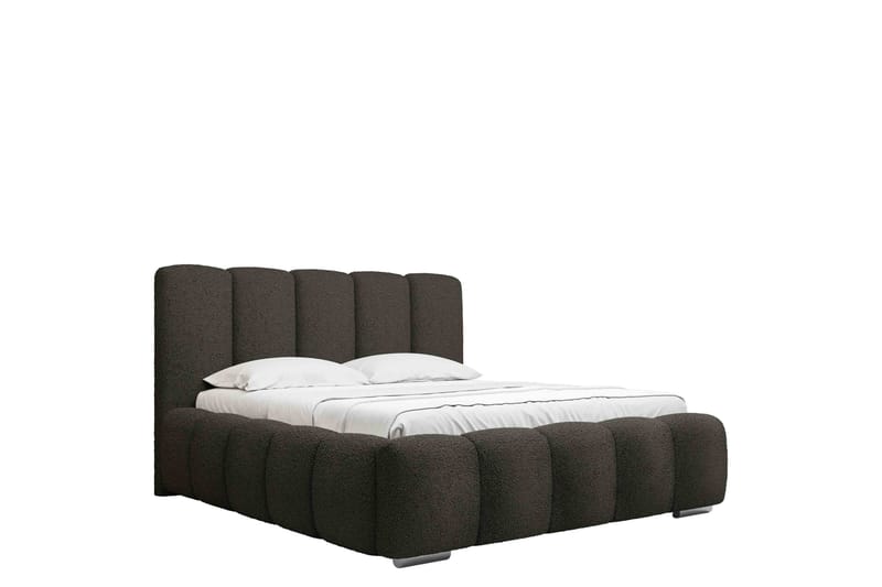 Gioia Förvaringssäng 160x200 cm, Svart