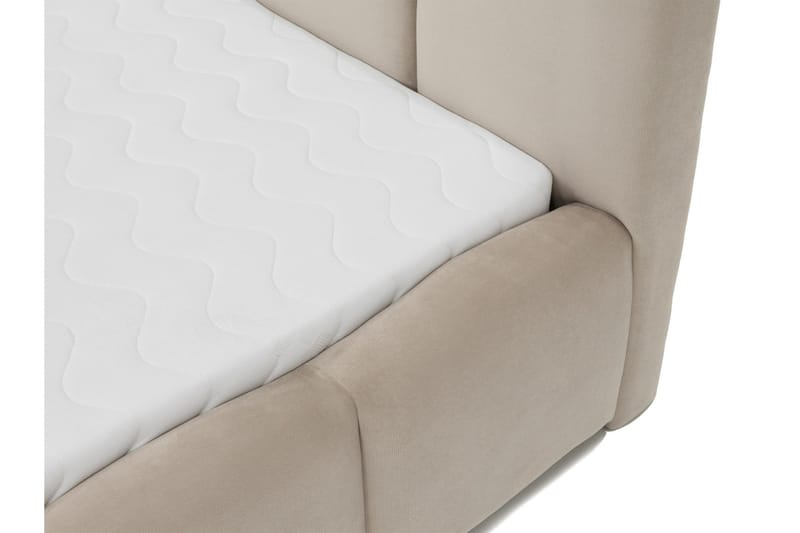 Gioia Sängram med Förvaring 90x200 cm - Rosa - Products - Möbler - Säng - Sängram & sängstomme