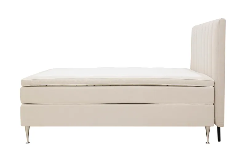 Hilton High Komplett Sängpaket 160x200 cm - Ljusbeige - Products - Möbler - Säng - Kontinentalsäng