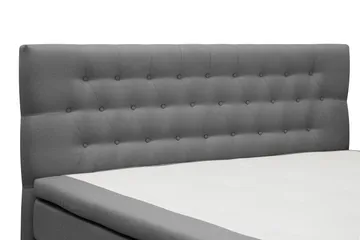 Hilton Komplett Sängpaket 160x200 cm Kontinentalsäng med diamant sänggavel - Grå - Products - Möbler - Säng - Kontinentalsäng