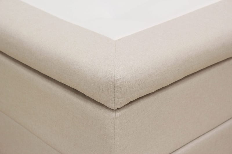 HVILA Classic Komplett Sängpaket 160x200 cm Kontinentalsäng med rutad sänggavel - Beige - Products - Möbler - Säng - Komplett sängpaket