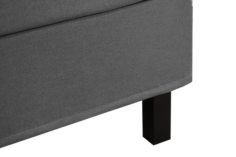 HVILA Classic Kontinentalsäng 160x200 cm - Grå - Products - Möbler - Säng - Kontinentalsäng