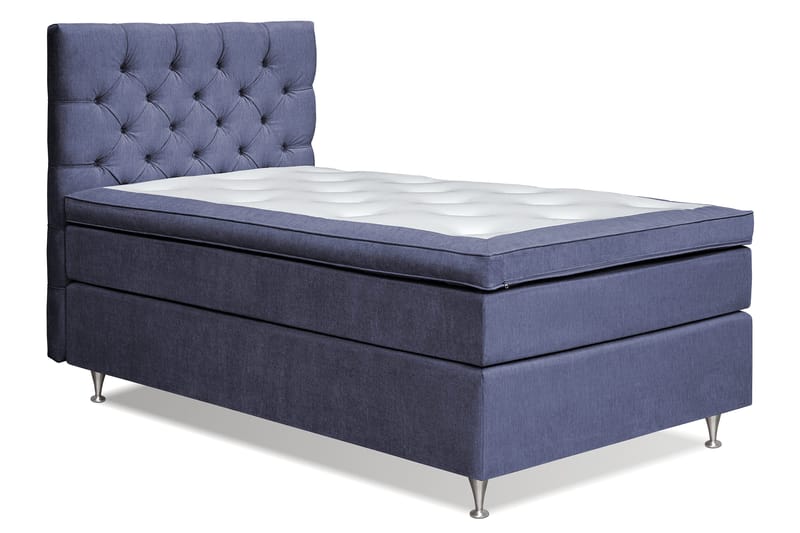 Joluma Kontinentalsäng Fast 120x200 cm - (+Fler val) 120x200 cm Mörkblå - Products - Möbler - Säng - Enkelsäng