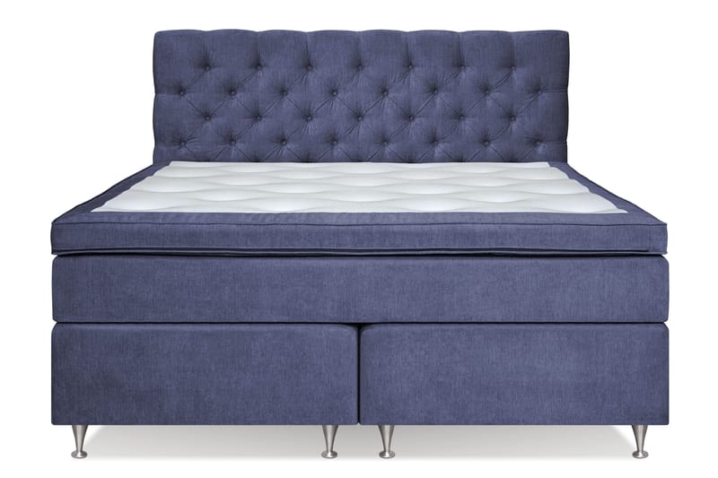 Joluma Kontinentalsäng Medium 160x200 cm - (+Fler val) 160x200 cm Mörkblå - Products - Möbler - Säng - Enkelsäng