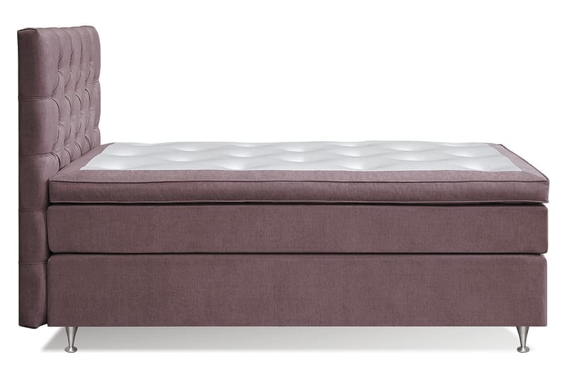 Joluma Sängpaket Fast 105x200 cm - (+Fler val) 105x200 cm Mörkrosa - Products - Möbler - Säng - Kontinentalsäng
