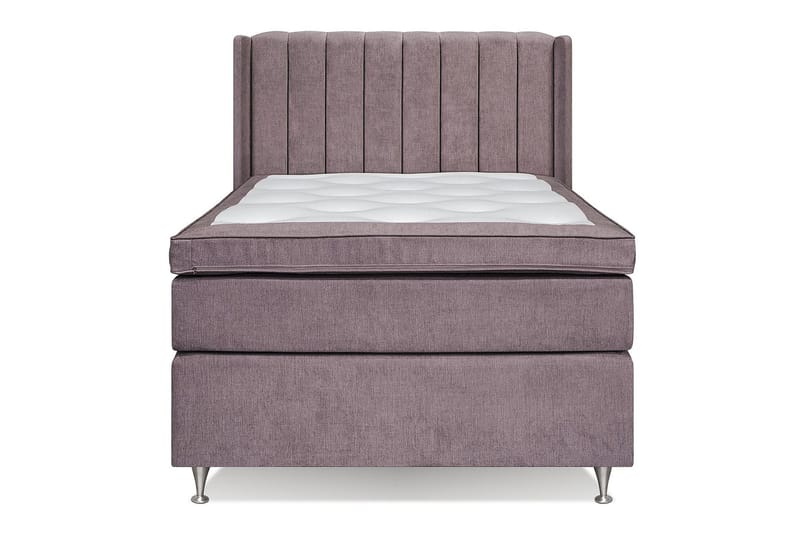 Joluma Sängpaket Fast 140x200 cm - (+Fler val) 140x200 cm Mörkrosa - Products - Möbler - Säng - Kontinentalsäng