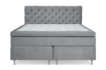 Joluma Sängpaket Fast 180x200 cm - (+Fler val) 180x200 cm Grå - Products - Möbler - Säng - Kontinentalsäng