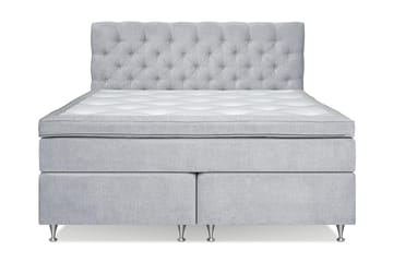 Joluma Sängpaket Fast 180x200 cm - (+Fler val) 180x200 cm Ljusgrå - Products - Möbler - Säng - Kontinentalsäng