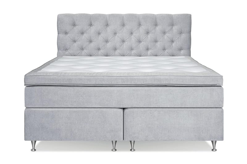 Joluma Sängpaket Fast 180x200 cm - (+Fler val) 180x200 cm Ljusgrå - Products - Möbler - Säng - Kontinentalsäng