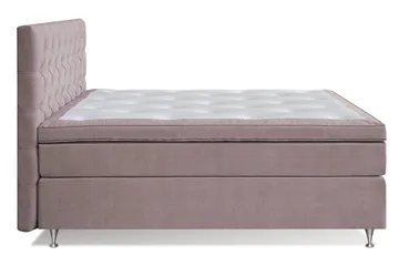 Joluma Sängpaket Fast/Medium 160x200 cm - (+Fler val) 160x200 cm Vintagerose - Products - Möbler - Säng - Kontinentalsäng